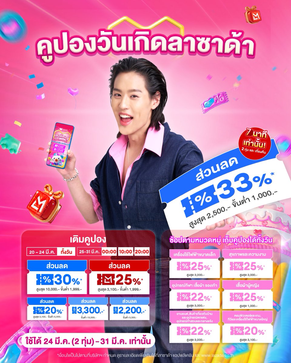 Lazada Thailand tweet media