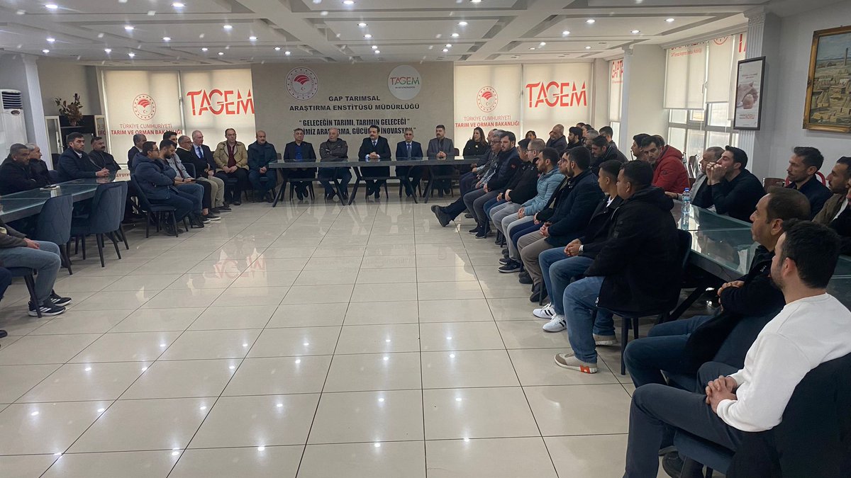 GAP Tarımsal Araştırma Enstitüsü Müdürlüğü tweet media