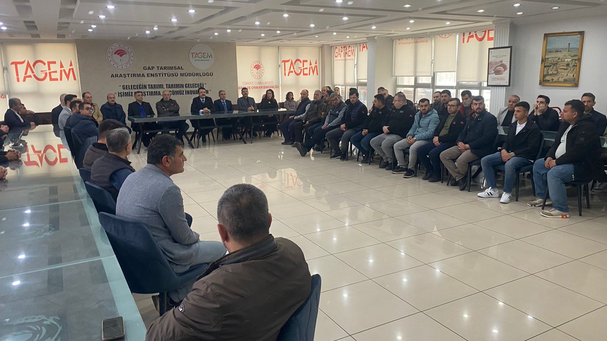 GAP Tarımsal Araştırma Enstitüsü Müdürlüğü tweet media