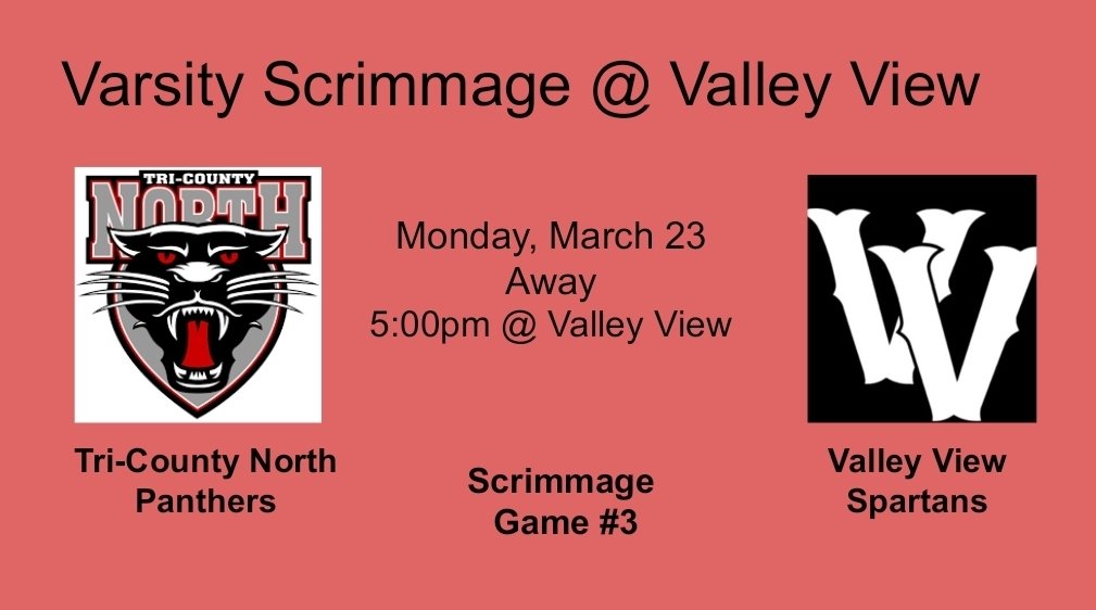 Tri-County North Panther Baseball 2026 tweet media