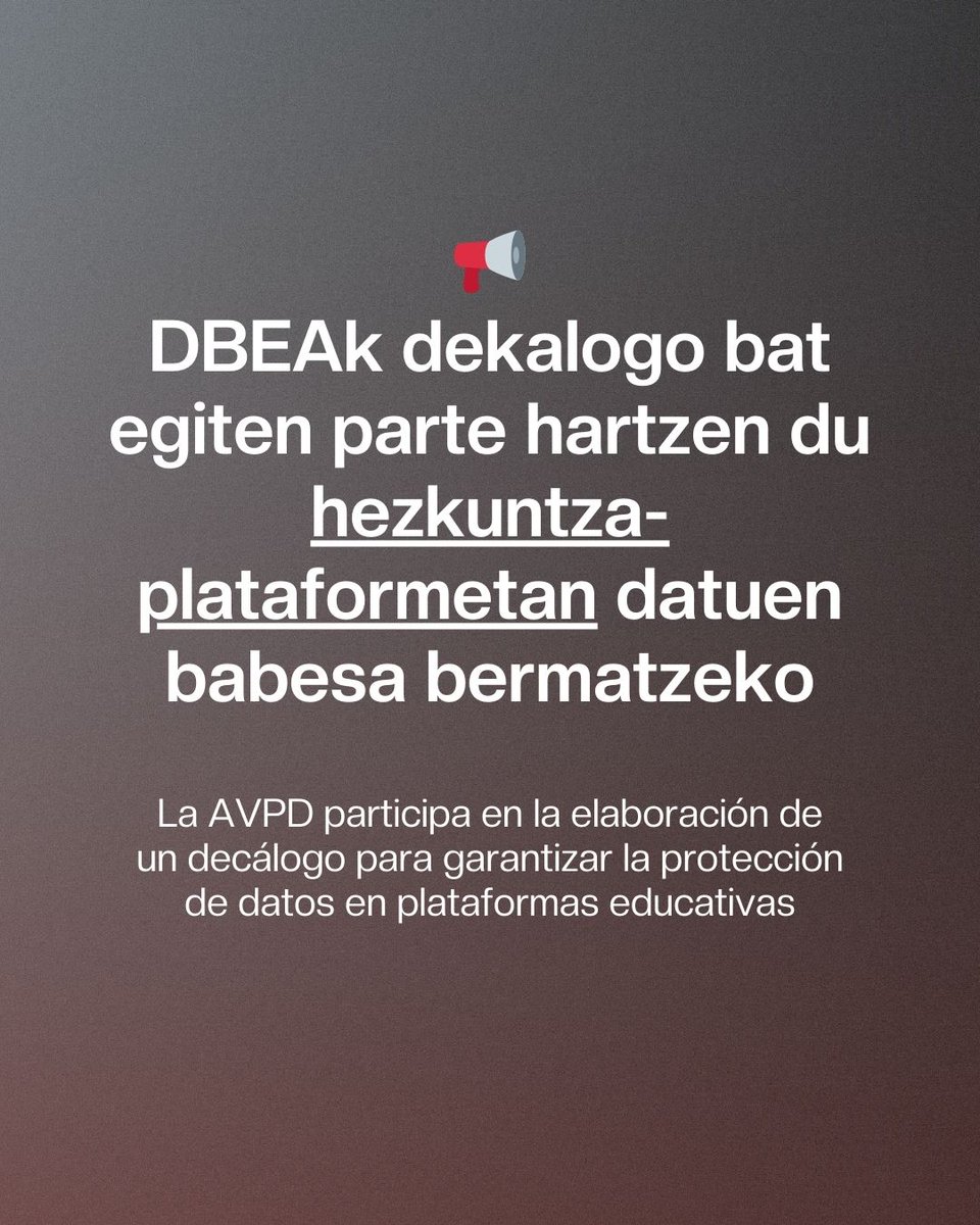 AVPD - DBEA tweet media
