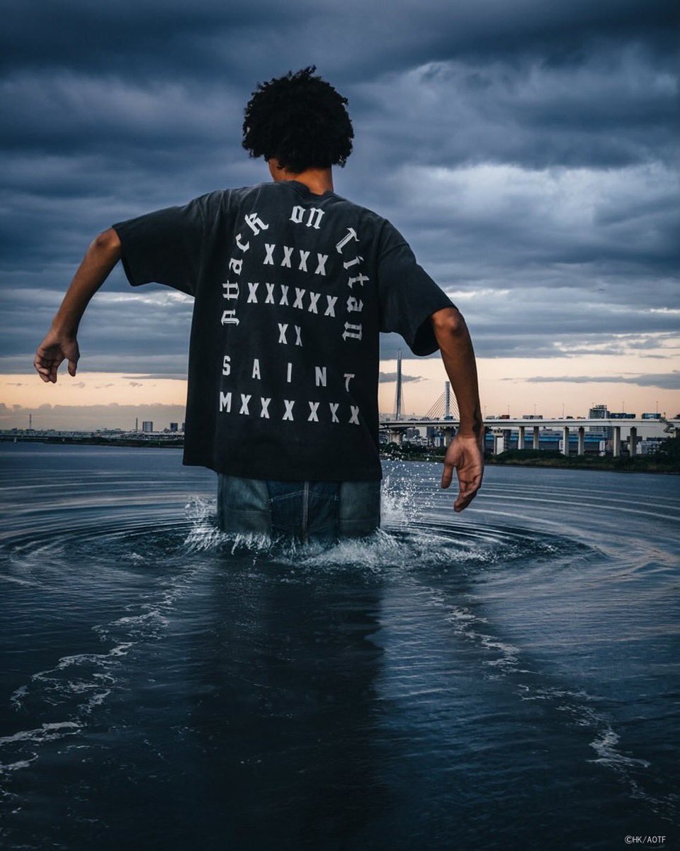 セントマイケル　進撃の巨人　XXL SAINT Mxxxxxx x 進撃の巨人 26SS 6th.Drop が国内3月30日（月）10:00