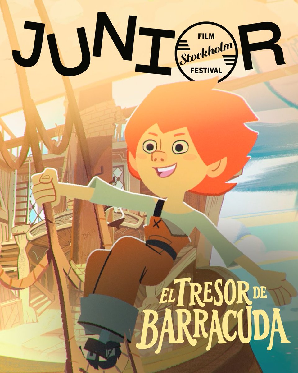 IniciaFilms's tweet photo. #ElTesoroDeBarracuda se proyecta hoy en Estocolmo, dentro de la sección junior del @sthlmfilmfest 
🤩 Estamos muy felices de poder seguir compartiendo esta aventura 🏴‍☠️ https://t.co/yxXsZGLvID