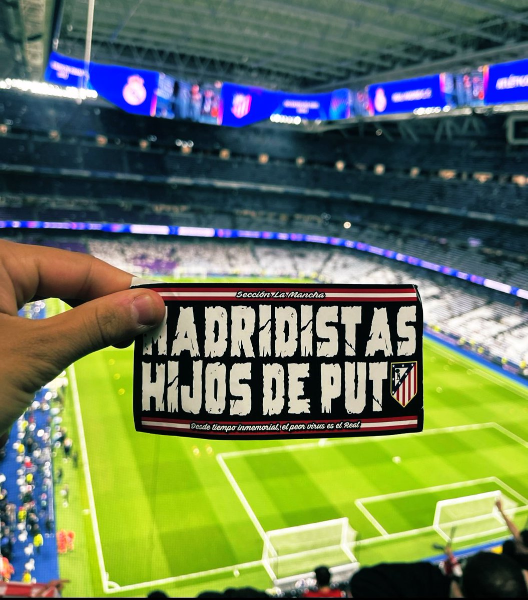 Atlético fans tweet media