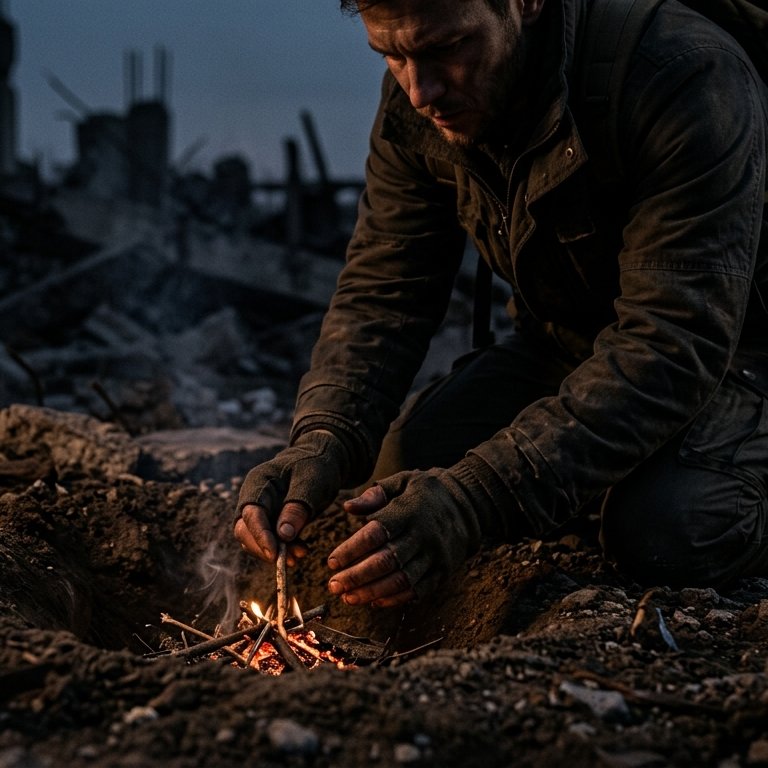 AfterZeroBook's tweet photo. Fire can save you or reveal you. 🔥 
Learn "Smart Fire" to stay warm &amp; invisible.
After Zero 👇
https://t.co/7NNIErBfV4

#BookStagram #SurvivalTips #Prepper https://t.co/39ZM8lTRUk