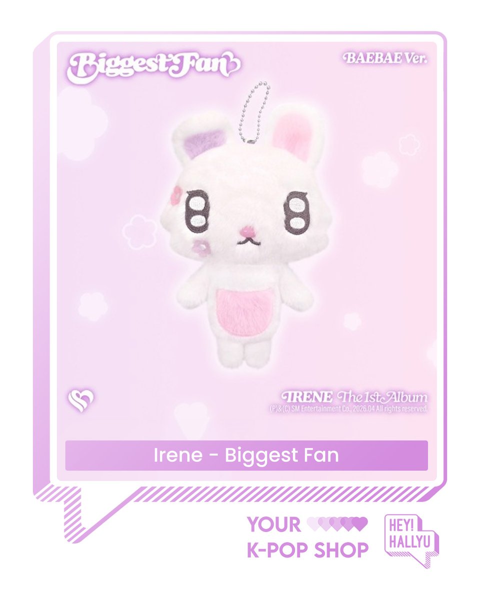 HeyHallyu_'s tweet image. Hey Yuyu! 💛

New arrivals just dropped and they’re too cute (and iconic) to skip 👀✨
Now available:
🧸 Irene - Biggest Fan Plush
🖤 LNGSHOT - Training Day
💙 NCT WISH - Ode to Love

Available now at Hey!Hallyu

#Kpop #NewArrivals #KpopMerch #Irene #LNGSHOT #NCTWISH #HeyHallyu