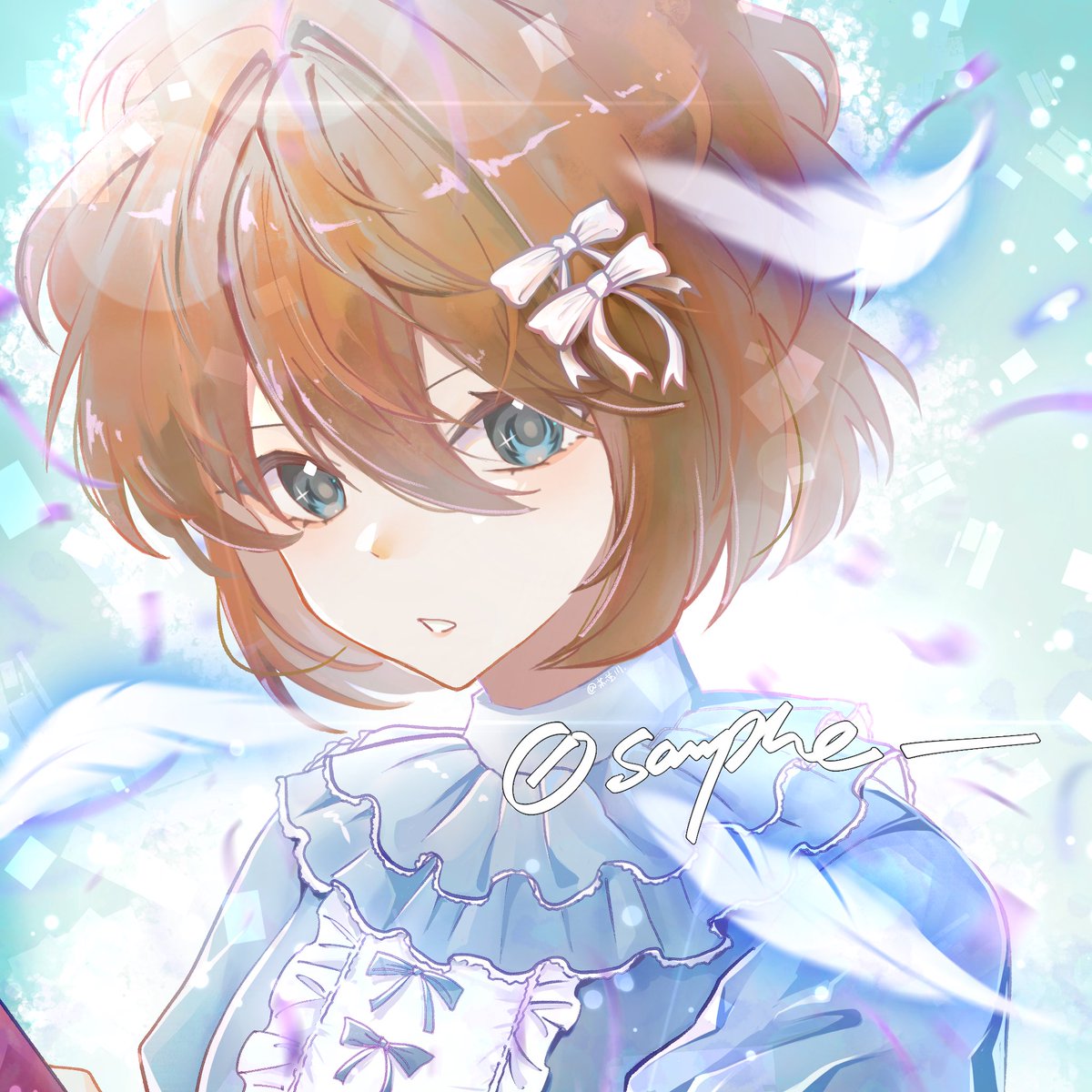 SuSnow520's tweet photo. 同样为我自己的作品搬运，也包括一些未发布的作品
🥺🥺💞
#灰原哀 #同人 #HaibaraAi #はいばらあい https://t.co/uhNh6hqOgm