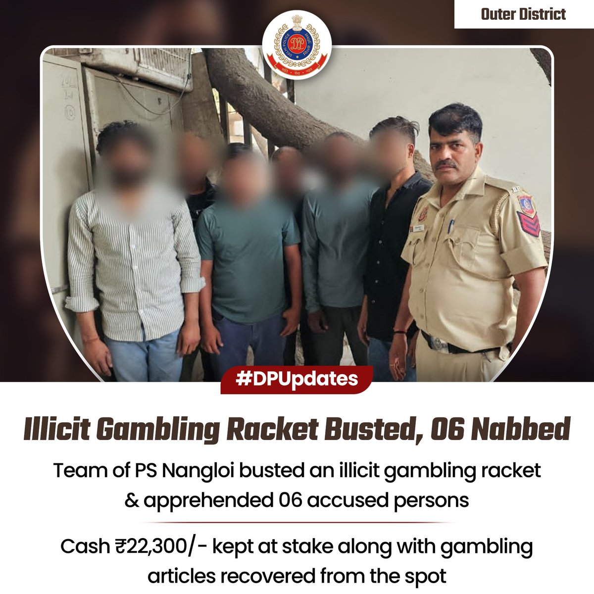 DCP OUTER DELHI tweet media