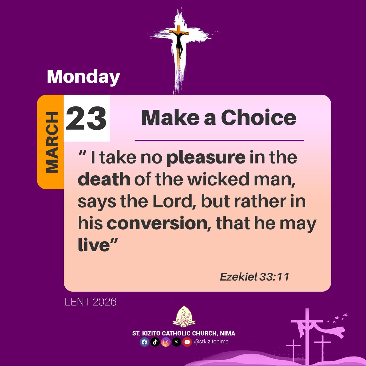 stkizitonima's tweet photo. What will you choose as we approach Holy Week?
Will you imitate the unmerciful Pharisees or will you strive to follow Jesus and imitate the mercy of God? SEE John 8:1-11 https://t.co/2K4GemTFCG
