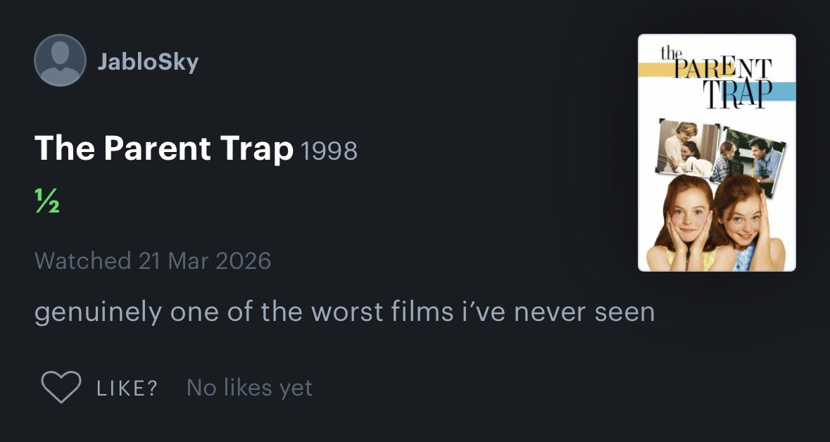 intospidervrse's tweet photo. half star reviews of my top 4

what the fuck? indeed https://t.co/7kMaKYO0dM