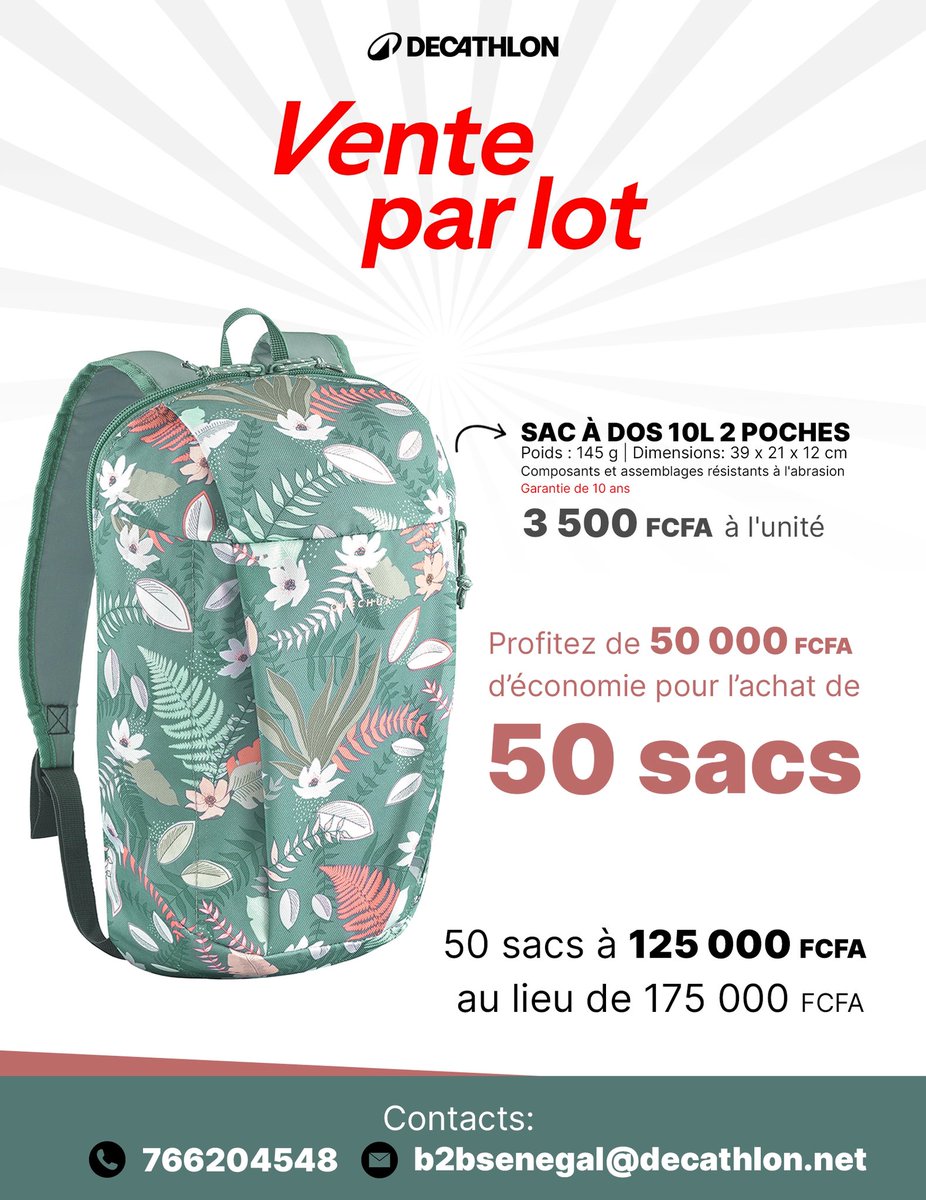 Decathlon Sénégal tweet media