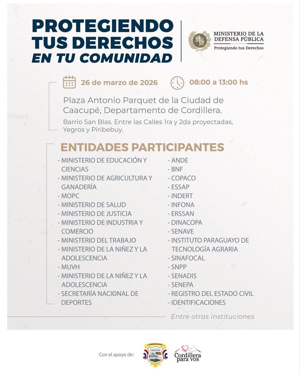 Defensa Pública Paraguay tweet media