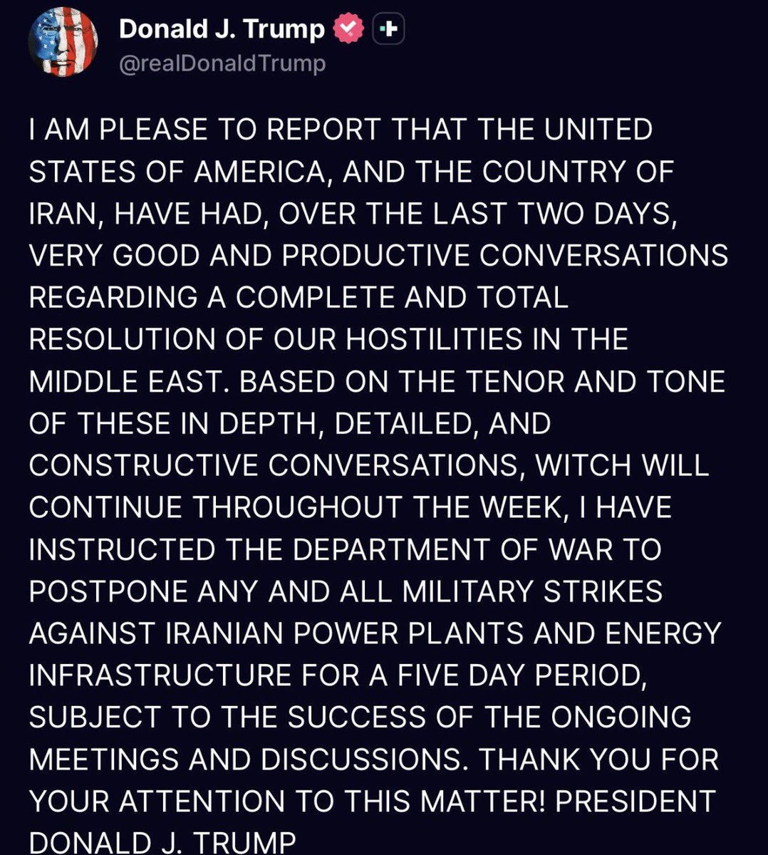 🚨 BREAKING: Bitcoin EXPLODES past $71,000 after Donald Trump announces potential de-escalation with Iran.

Markets just got the signal they were waiting for:

-War tensions ↓
-Risk appetite ↑
-Crypto pumping hard 📈

$BTC just printed a massive green candle as traders