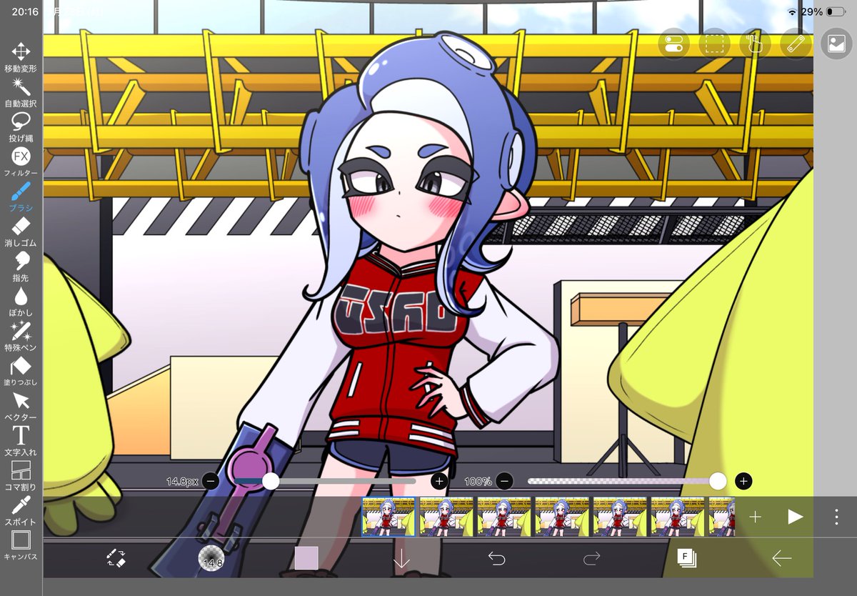 おめん tweet media