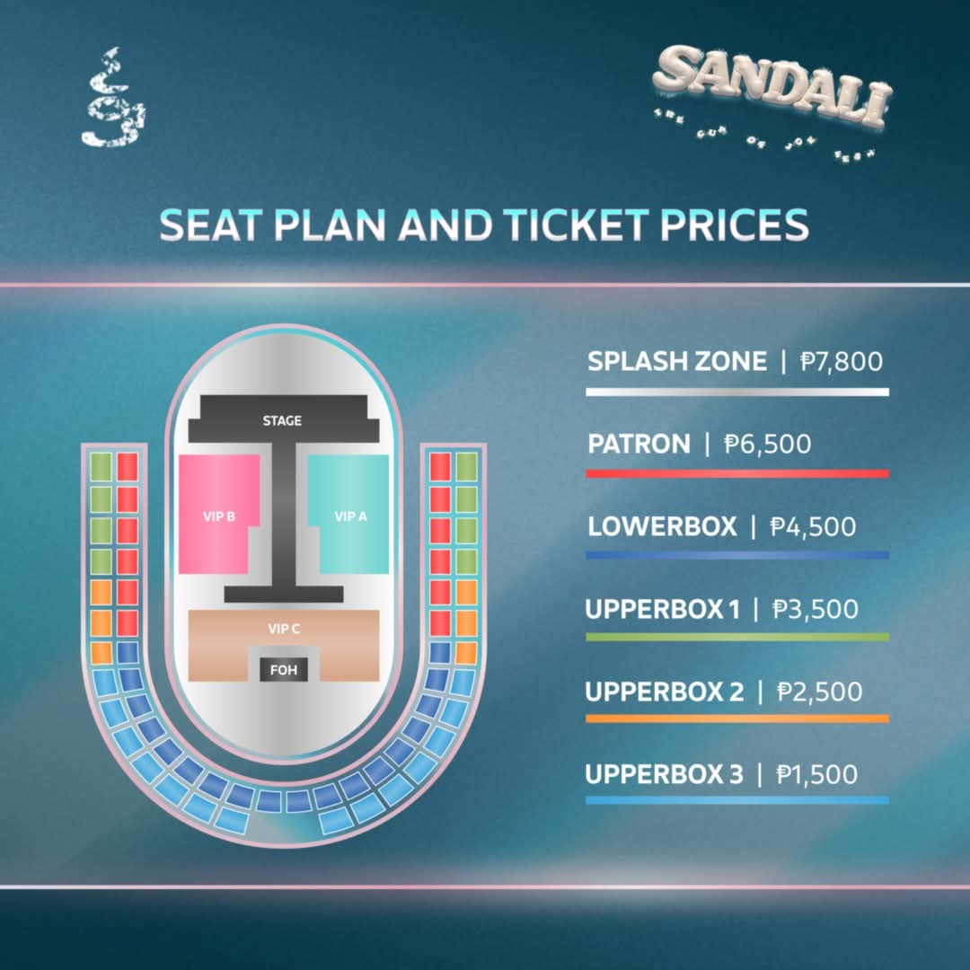 HappyTixPasabuy's tweet image. ~ TICKETING ASSISTANCE OPEN ~

We offer ONLINE ticket purchasing / pasabuy for SANDALI: The Cup of Joe Fest (Bulacan)

✅️ Metrobank Presale &amp;amp; General Sale

DM 💌

wts tickets tpa proxy service lf lfb ph
#CupOfJoe #COJ #CupOfJoeMusic #SANDALITheCupOfJoeFest