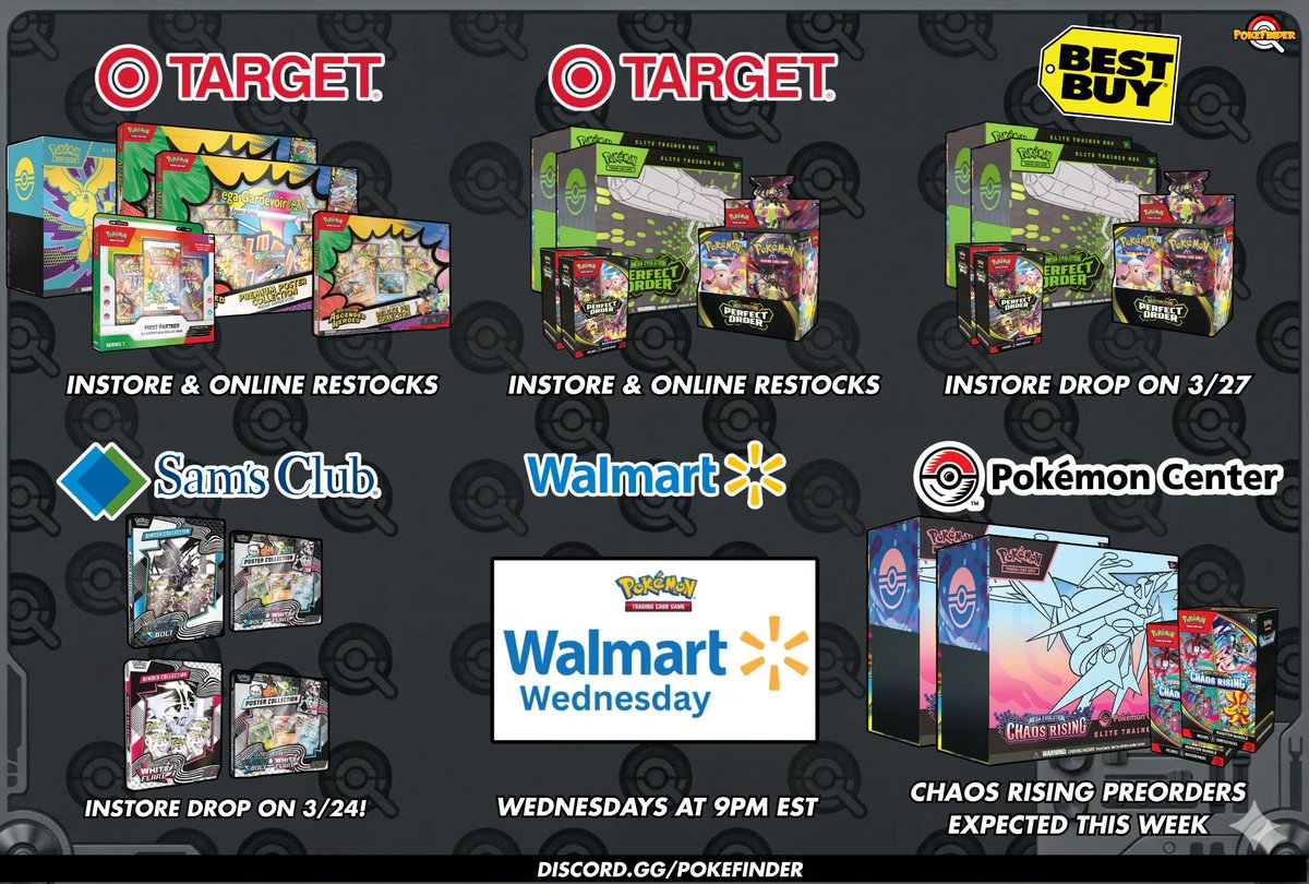PokeFinder - Pokemon TCG Drops, Deals & News! tweet media