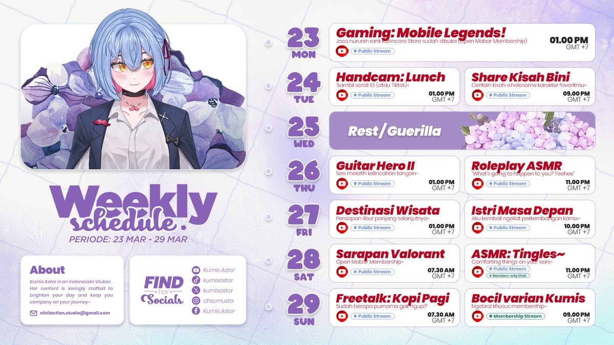 Kumis 🌼🩵 VtuberID tweet media