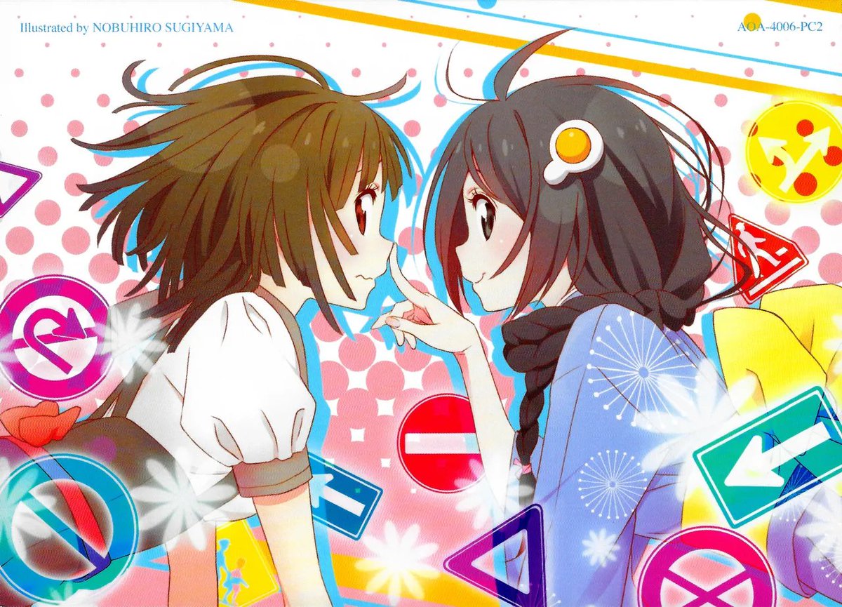 MonogaEveryday's tweet photo. Day 813: Nadeko Sengoku and Tsukihi Araragi by Nobuhiro Sugiyama https://t.co/vyAeyWjSPw