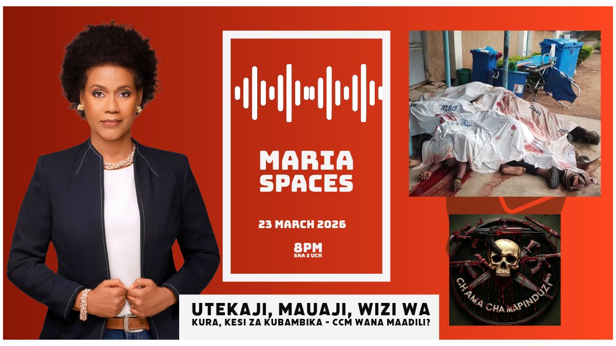 Maria Sarungi Tsehai tweet media