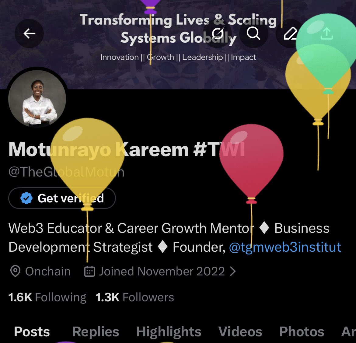 Motunrayo Kareem #TWI tweet media