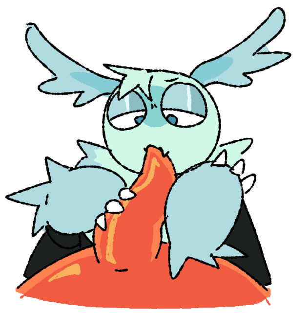 onahotech's tweet photo. cry and the slime beast (both it/its) https://t.co/lr31UfPcnf
