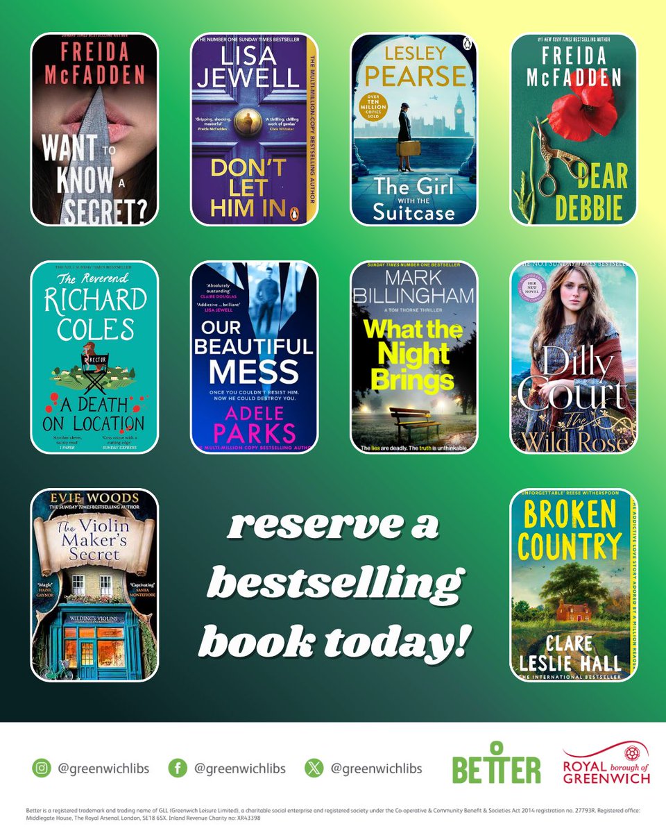 Royal Greenwich Libraries tweet media