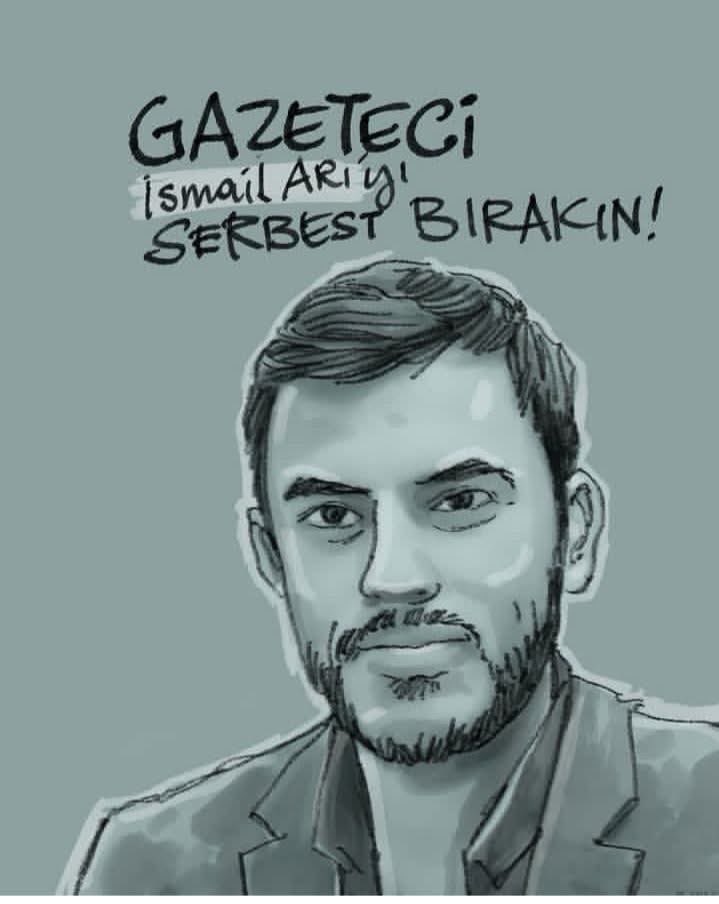 taydin62's tweet photo. Gazeteci İsmail Arı yalnız değildir!

Basın susturulamaz, gerçekler karartılamaz!

Gazetecilik suç değildir!

Tutuklamalarla değil, gerçeklerle yüzleşin!

İsmail Arı serbest bırakılsın! https://t.co/W03Zhr4hX4