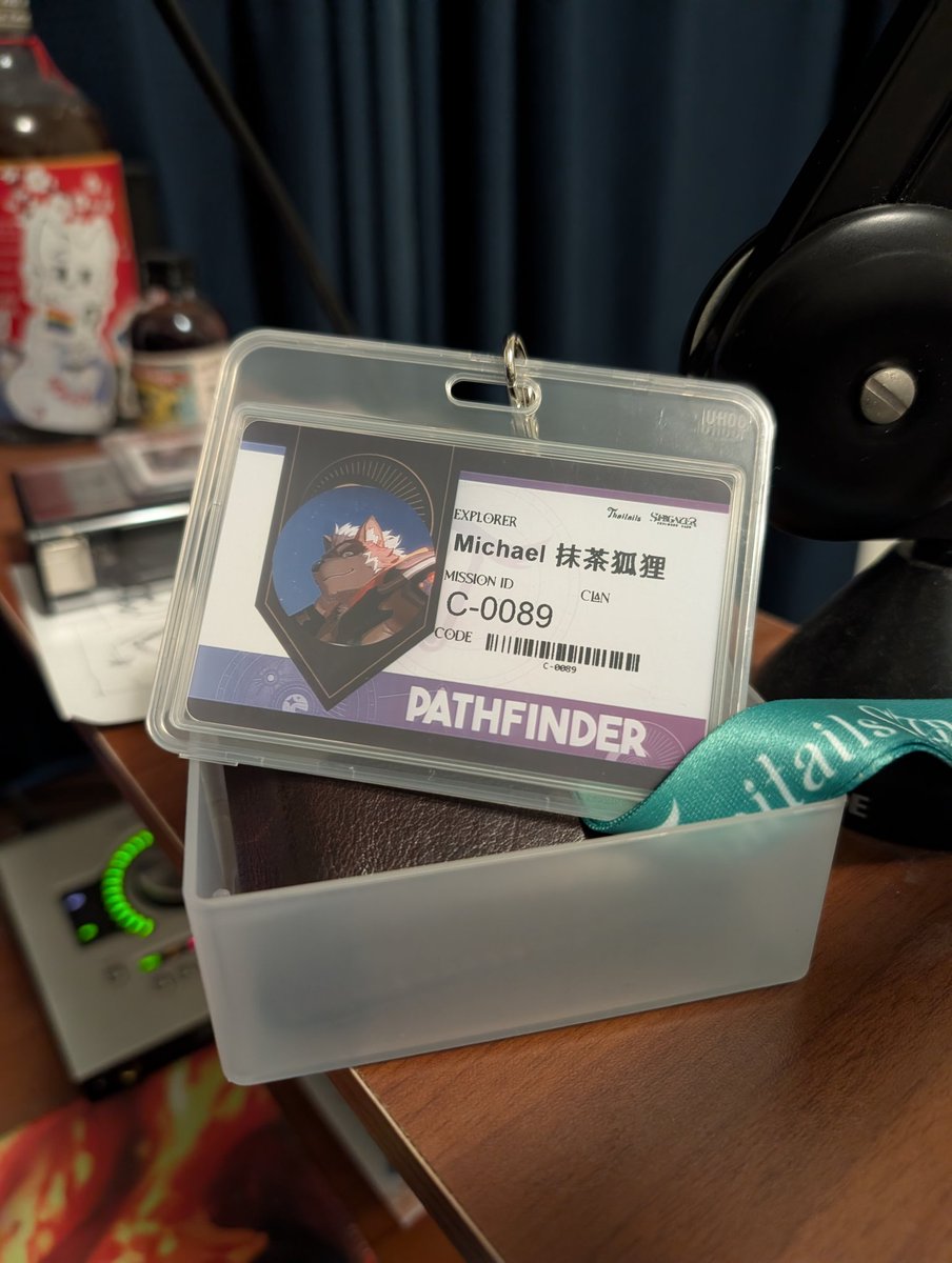 Michael the Pad Kee Mao Fox 🔜 SiamPaws tweet media