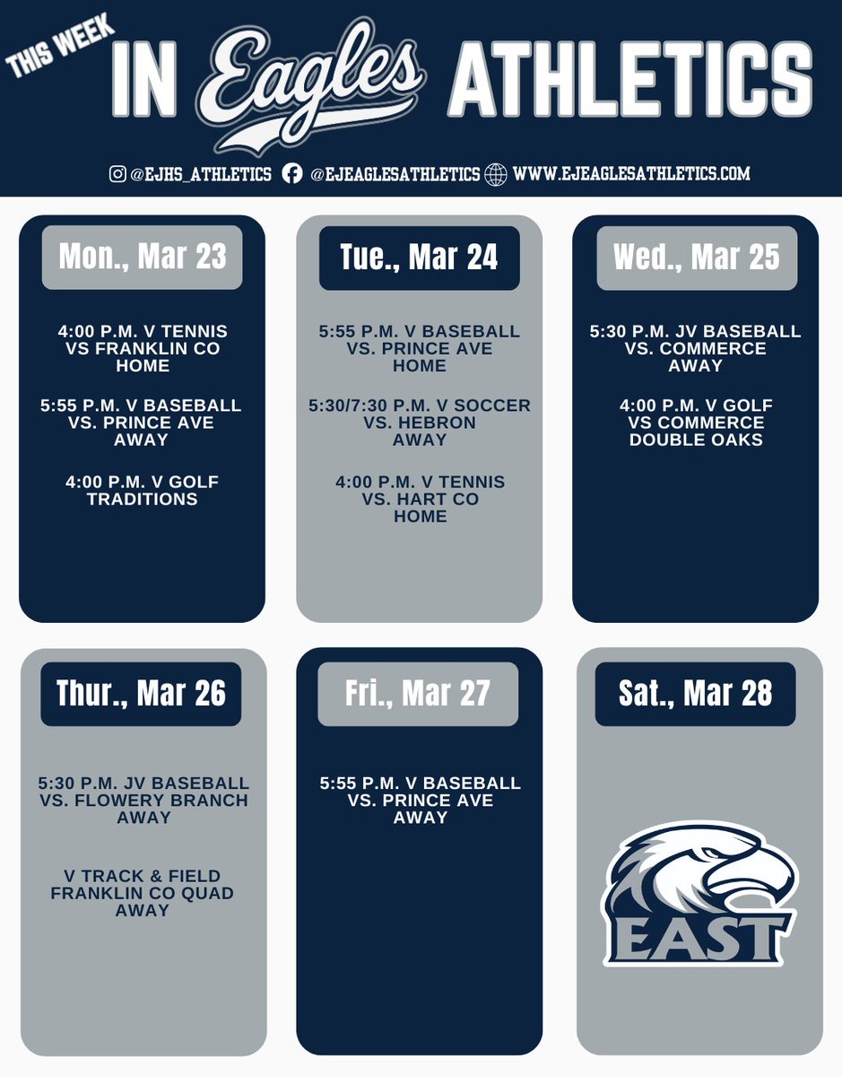 East Jackson Athletics tweet media