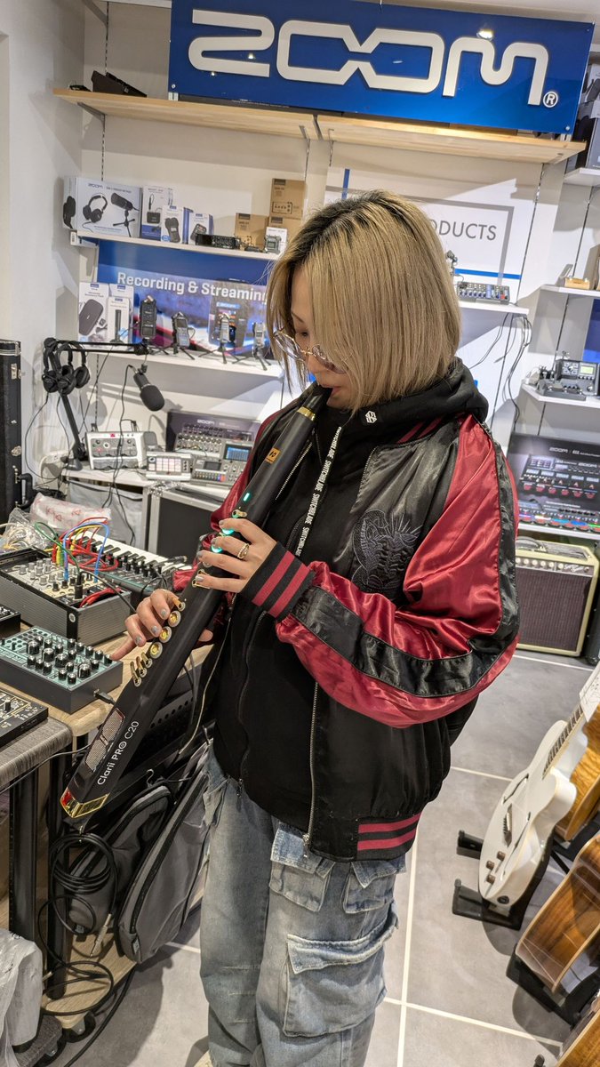 荒川マナ🎷サックス/ウインドシンセ/YouTuber🌸 tweet media