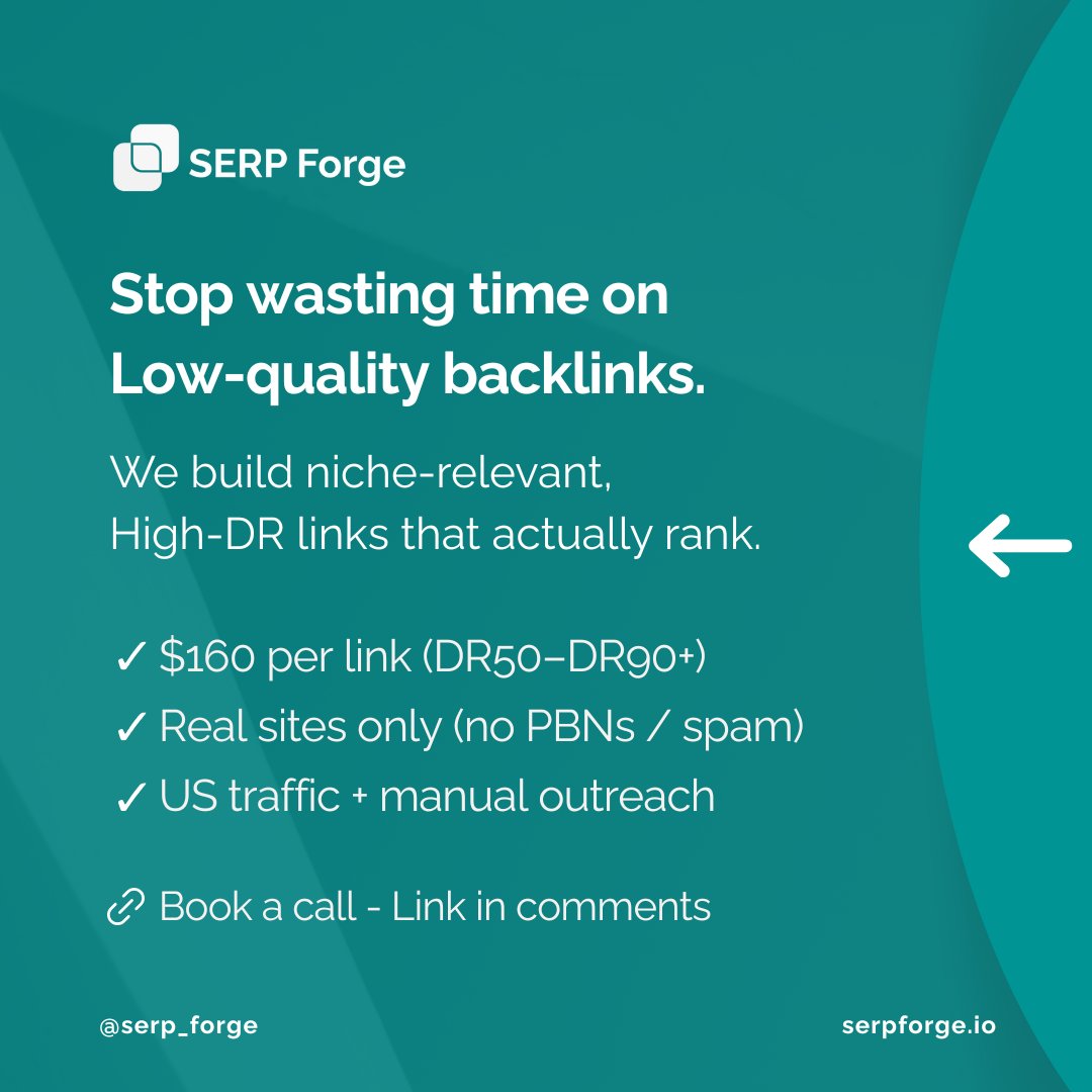 SERP Forge tweet media