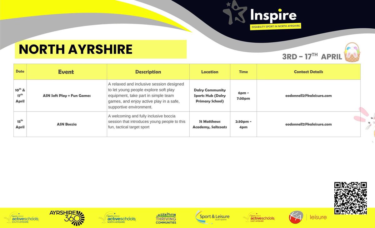 North Ayrshire Active Schools tweet media