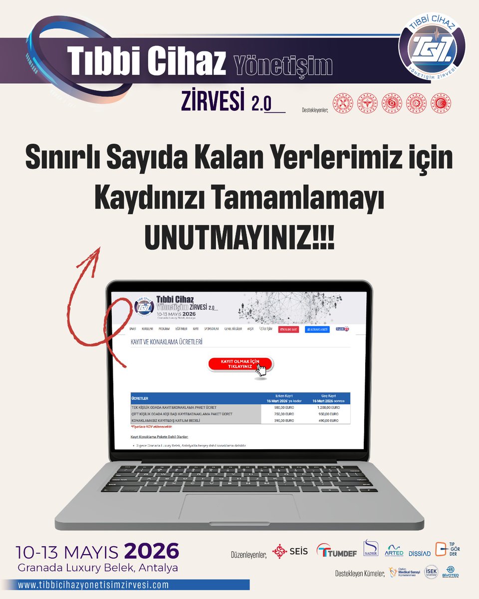 Tıbbi Cihaz Yönetişim Zirvesi tweet media