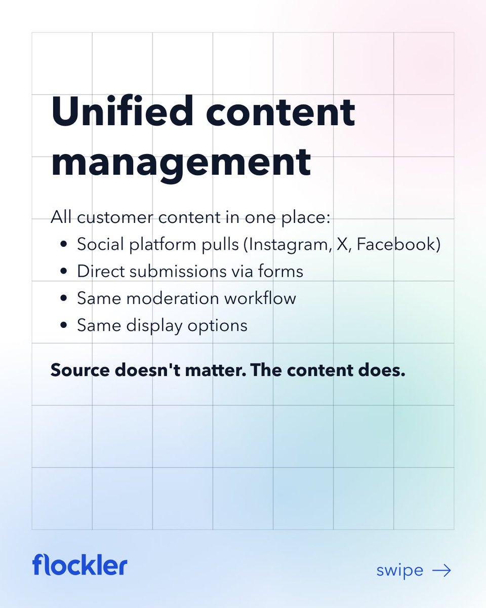 Flockler tweet media