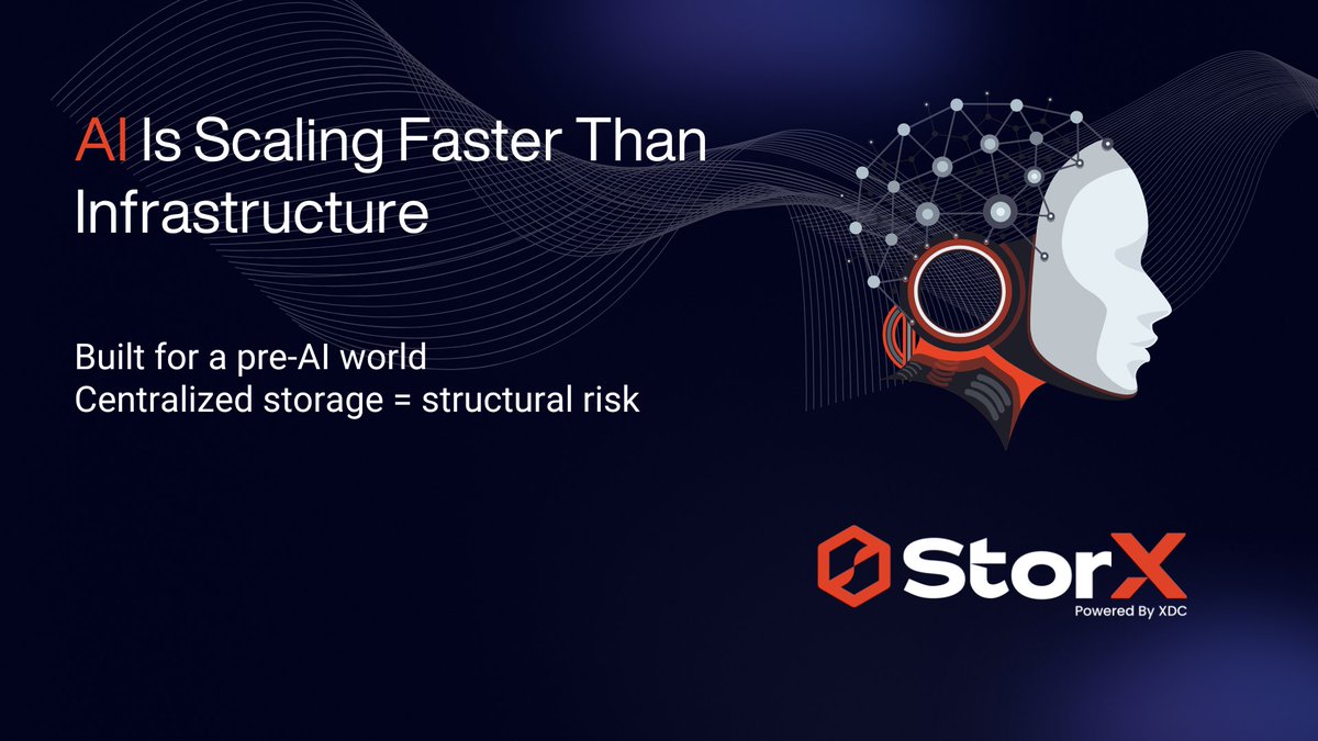 AI is scaling faster than enterprise infrastructure.

But here’s the problem 👇

Most AI workloads still rely on centralized storage models built for a pre-AI world.

That’s a structural risk.