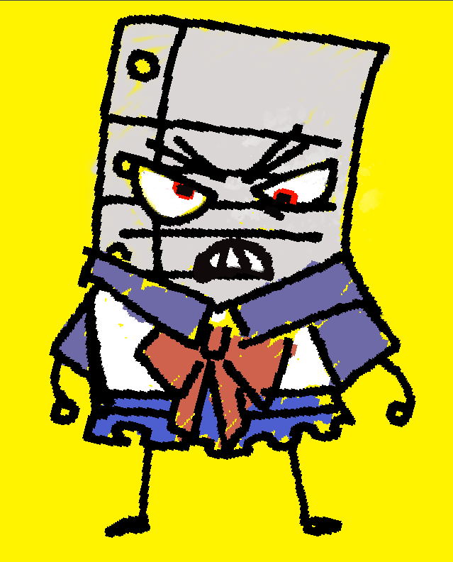 MostCrooked's tweet photo. Sailor #looseleaf ! #ii Wait. I forgot to draw the headband whatchamacallit. Crap. Well, I guess not MAGICAL sailor looseleaf. There's not a lot magical stuff 'bout 'em. Just kinda short-tempered. May throw oj. https://t.co/3yMZORBLb8