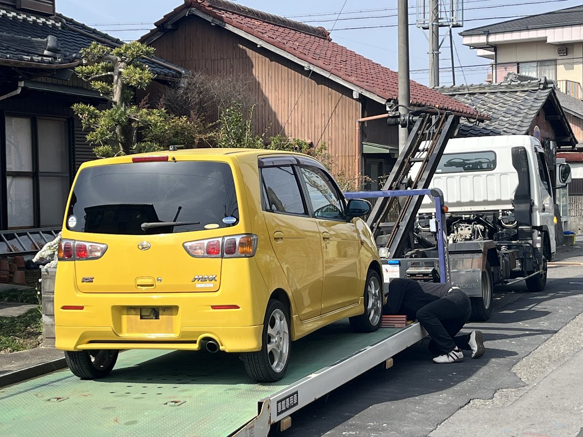 Workationstyle's tweet photo. MAX、修理→車検点検におでかけしました https://t.co/Pf7vVqYJCQ