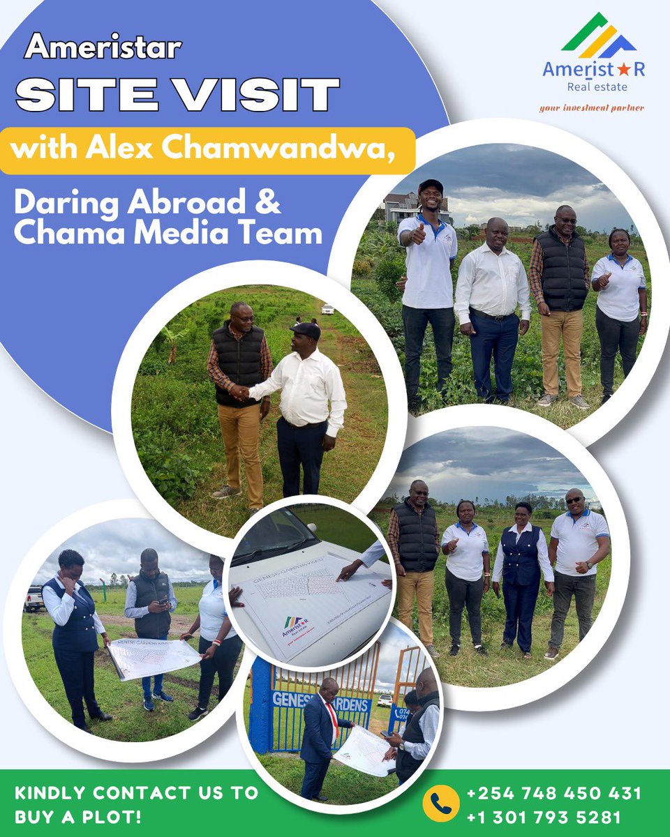Ameristarltd's tweet photo. Ameristart RE Easter Offers , Kindly contact us and take advantage of our Easter officer in any one of the follwing project , Kitengela Kisanju,  Kangundo Road Malaa, Konza Smart Gardens , Nanyuki and Malindi 50 x 100 plots, also you can book you offline plan for Studios , https://t.co/PPp4oD0kaY