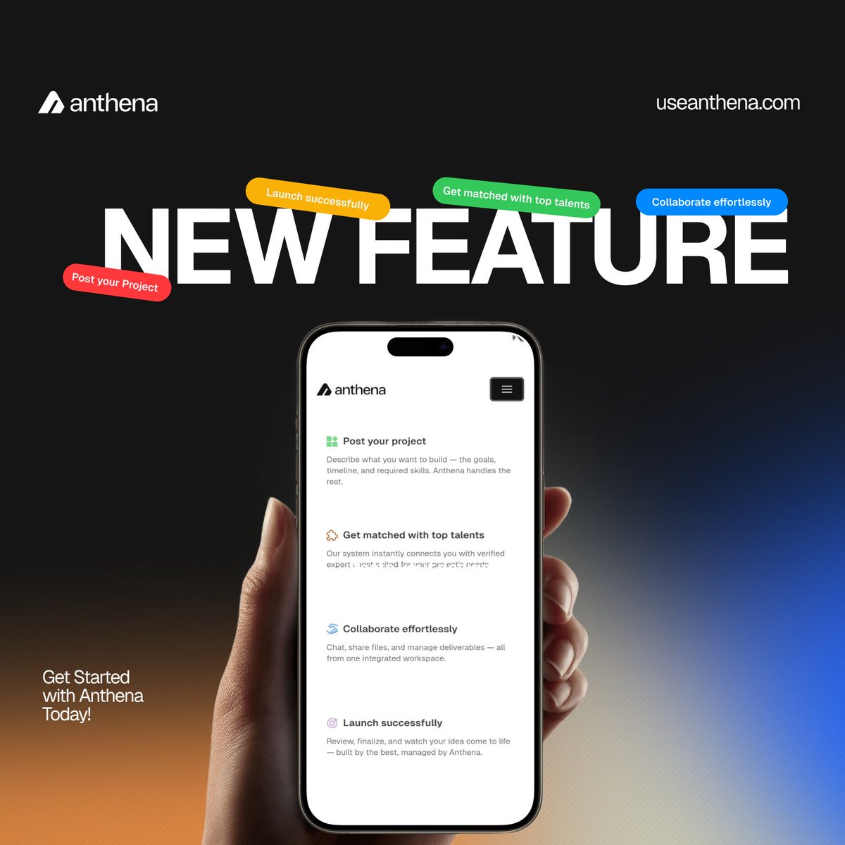 AnthenaHQ's tweet image. Building is progressive, and we've just taken the next step🎉🎉

#newfeaturealert #building #anthena