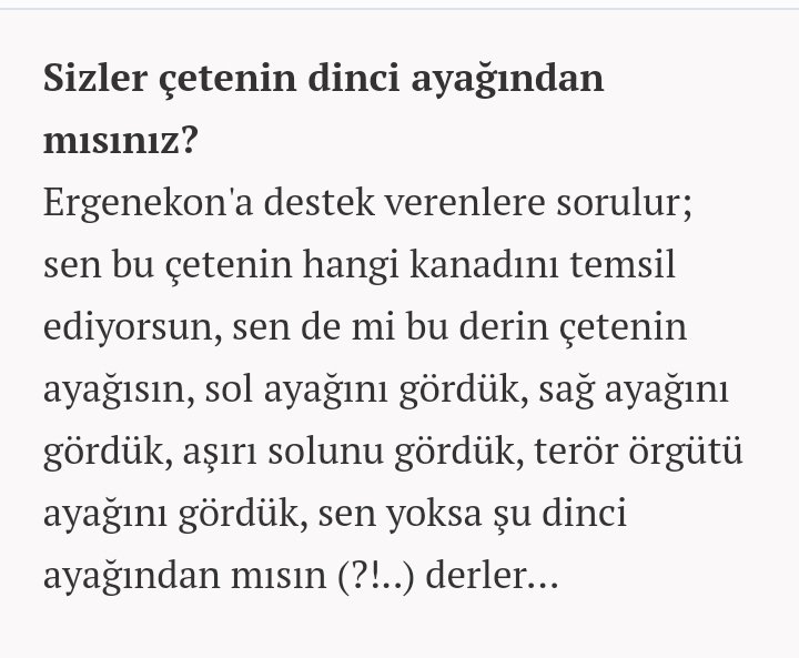 abdullah_b016's tweet photo. Yalan söylemekten yüzleri de kızarmıyor. Aynı şevki Yılmaz, ergenekon davaları için 'TSK içindeki abd karşıtı askerlerin tasviyesidir' diyen erbakan hocaya ergenekonun dinci ayağı diyen adamdır. Hadi abicim hadi https://t.co/VFh8eHp0DN