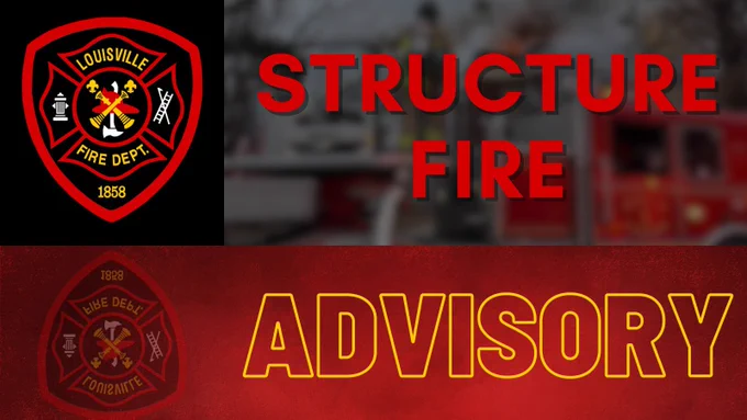 Image from Louisville Fire Dept (@loukyfire)