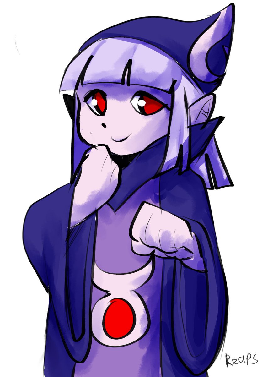 BUNDTCXKES's tweet photo. testing out a render brush in CLIP STUDIO PAINT.. anyways Vaati in his minish form, hoping nothing too evil will happen! #theminishcap #thelegendofzelda https://t.co/dnzOkBNvlw