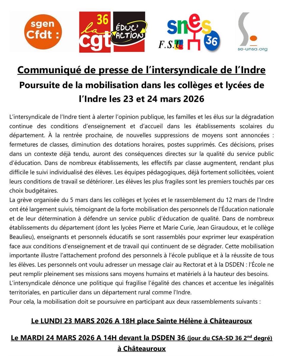 NPA 36 - Indre tweet media