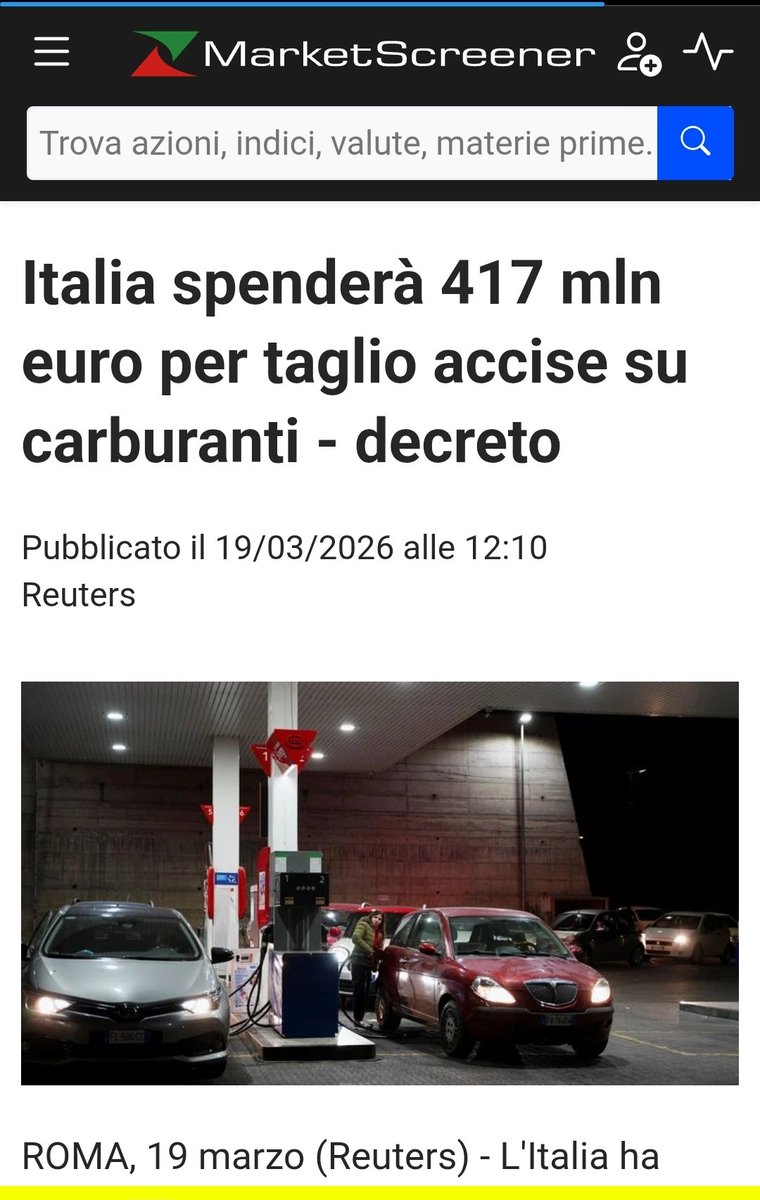 10 minuti. Questo è il tempo necessario per scrivere un decreto che taglia le accise e fa abbassare il prezzo della benzina. Il governo Meloni, quello che prometteva il taglio definitivo, lo farà solo temporaneamente e senza fare deficit. Taglierà un po' là e un po' qua. Non sia