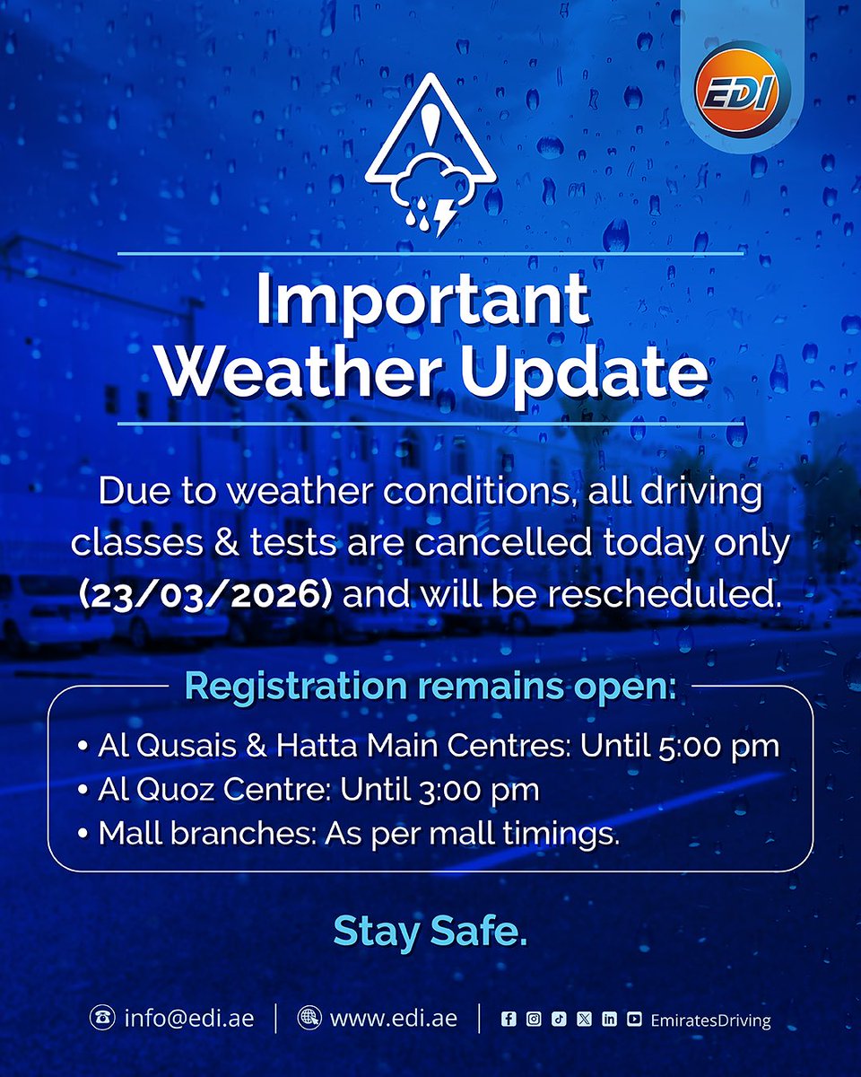 Emirates Driving Institute tweet media