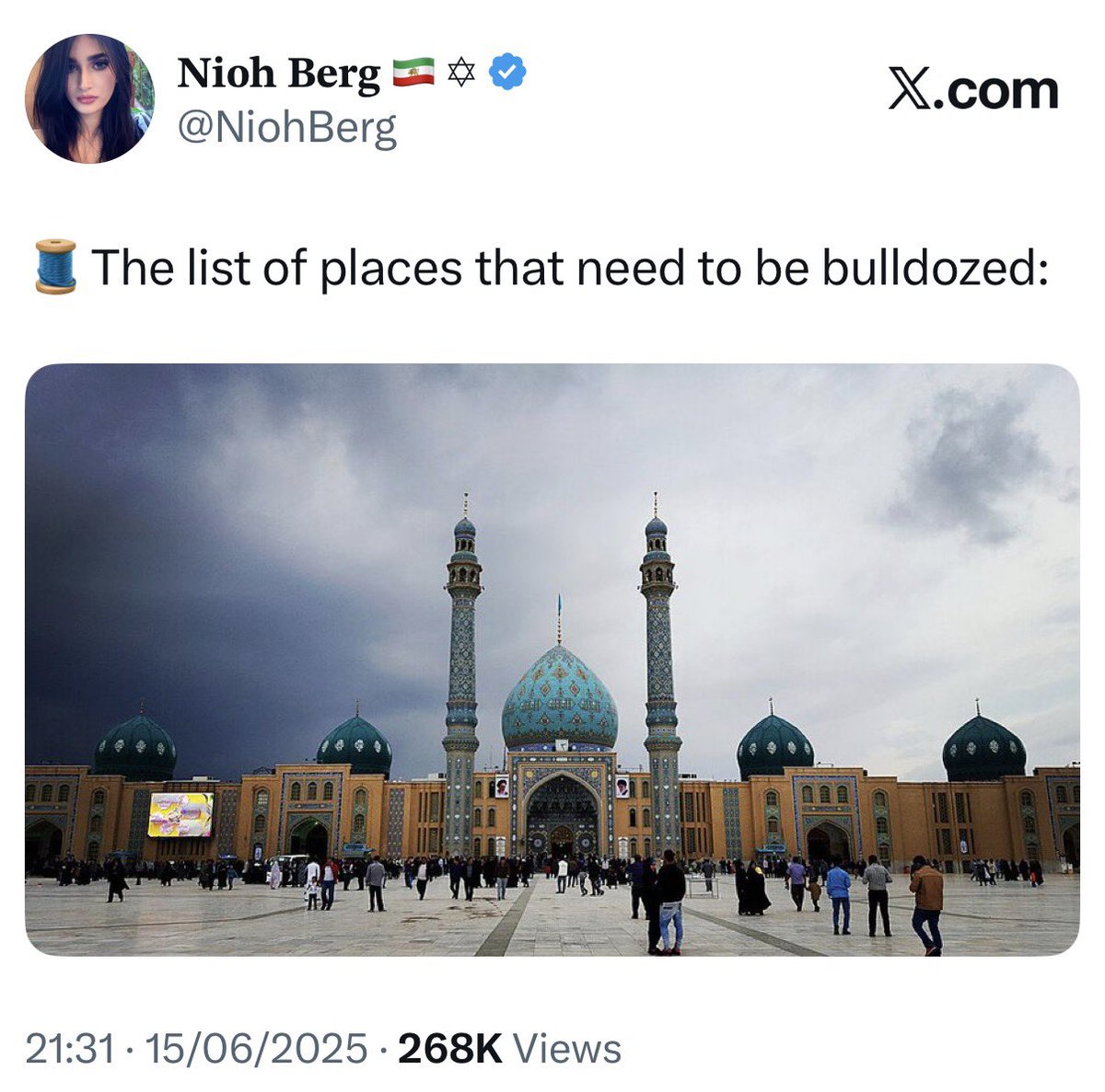 𝐍𝐢𝐨𝐡 𝐁𝐞𝐫𝐠 🇮🇷 ✡︎ tweet media