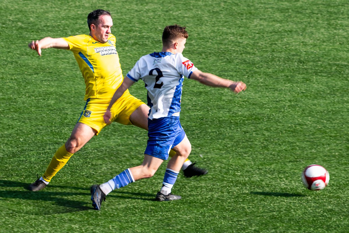 GomboczSteve's tweet image. Player action images during the game Bury v Bootle on 21/3/26. Good win for the team. #BuryFC #PartOfIt @whitebluearmy @buryfcofficial #bfc140 #shakers