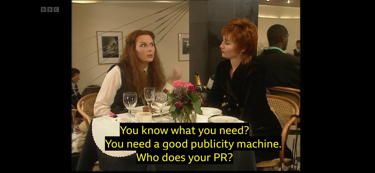 No context Absolutely Fabulous tweet media