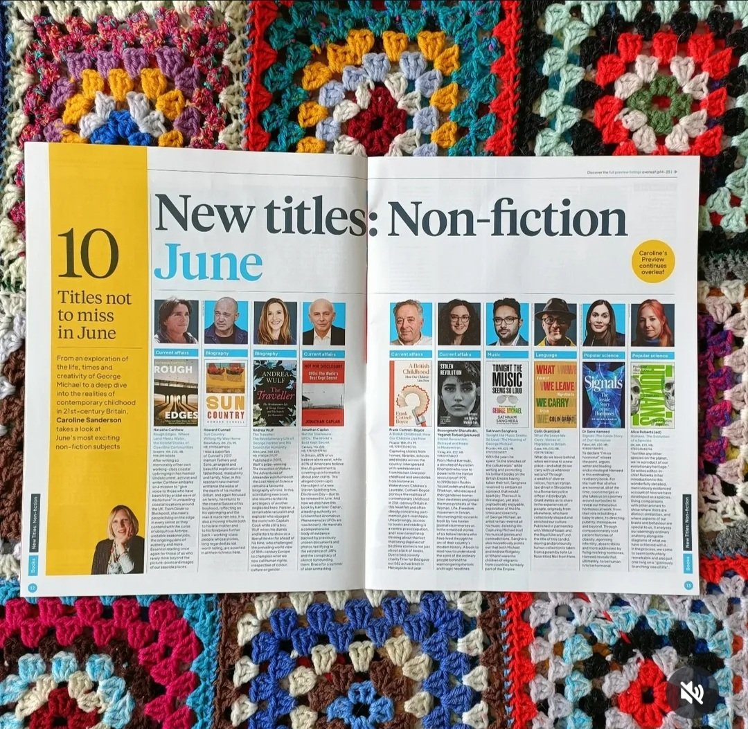 natashacarthew's tweet image. Stoked to have #RoughEdges included in @thebookseller top 10  new nonfiction titles for June, Summer's on its way folks! Preorder here: bio.to/RoughEdges