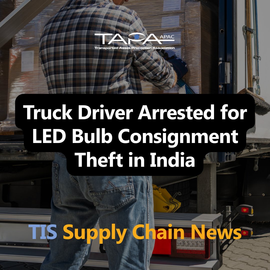 TAPA Transport Asset Protection Association tweet media